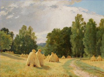 Iván Ivánovich Shishkin Painting - PAJES PREOBRAZHENSKOE paisaje clásico Ivan Ivanovich